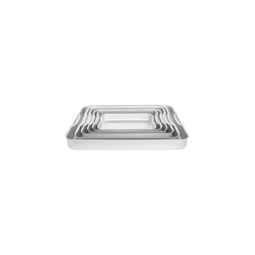 Vogue K426 Aluminium Roasting Dish 520X420X70mm Baking Oven Tray Roaster, Metallic - Image 3