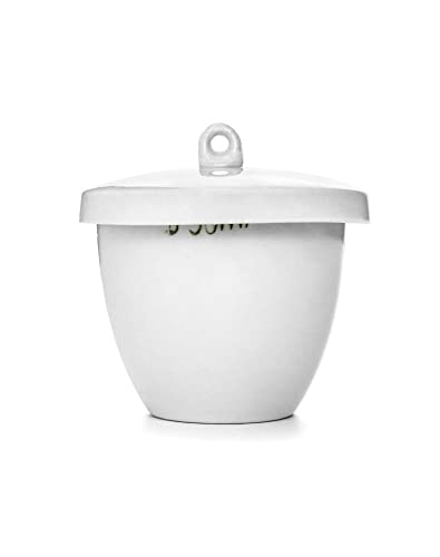 Qwork WD5877 Lab Porcelain Crucible thumb #1