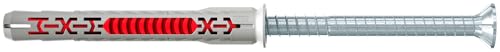 fischer DuoXpand 8 x 80 T, hochwertiger Universaldübel mit...