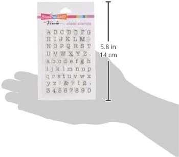 Stampendous SSC219 Small Typewriter Alphabet ( Packaging may vary )