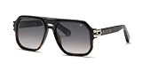 Philipp Plein Occhiali da Sole SPP148M Avana scura lucida 57/18/145 Uomo