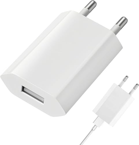 1 Pièces Prise Chargeur USB 5V/1A Embout, Adaptateur Secteur Universel Pour Téléphone, iWatch, Appareils Photo, Tablettes, MP3, eBook, IPad, IPod, Android, Xiaomi,...