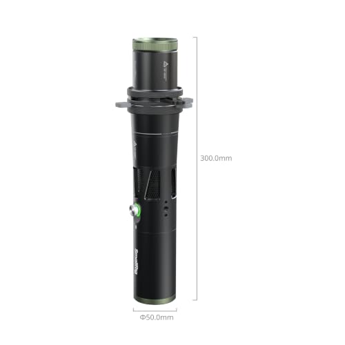 Image of SmallRig RF 20C 20W LED Photography Flashlight, 5 Colors & SP Air Spotlight | 10000mAh Portable Zoomable Spotlight with 20 Pattern Gobos, 4X Brightness Snoot with 10 Metal Gobos for Portrait Video - 6377