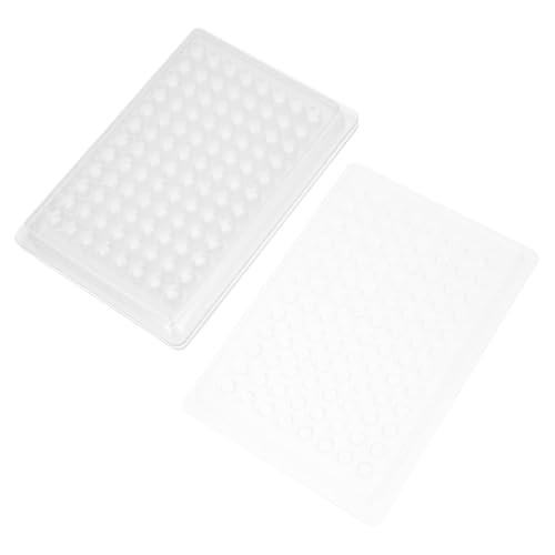 Warmhm 10pezzi Vassoio Per Colture Cellulari in Plastica Adatto Colture Tissutali e Cellulari Design Pratico Per Analisi Di Laboratorio e Progetti Scolastici