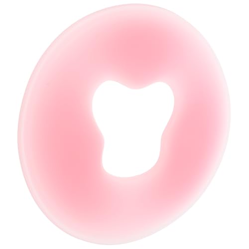 ELAYARD 美容院用ラウンドシリコンフェイスダウン枕 軽量耐久マッサージベッドヘッドレスト う伏せ寝用肌に優しいクッション