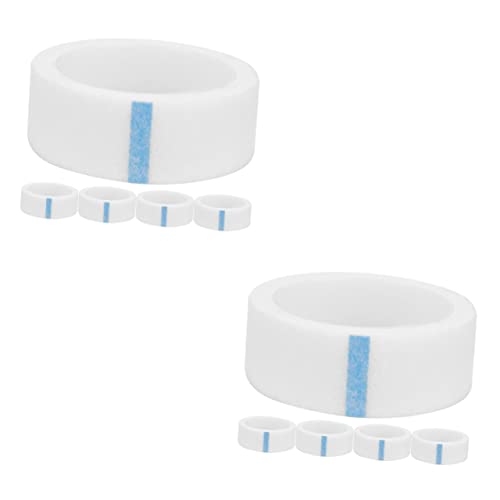 Gogogmee 2sets Professional Lash Extension Tape 4.3m Roll Makeup Tape for Eyes Gentle Fabric for Lash Application 5rolls*2