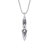 MEIFNG Game Cosplay Kunai Necklace,Punk Charm Pendant for Unisex (B)