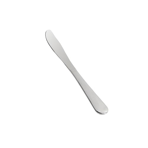 Image of Meyer Heavy Gauge Stainless Steel 6pc Dinner Knife I Butter Knife Set - Versatile, Durable, Non-Toxic, Corrosion & Stain Resistant, Smooth Cutting I Length 22cm, Thickness 4mm