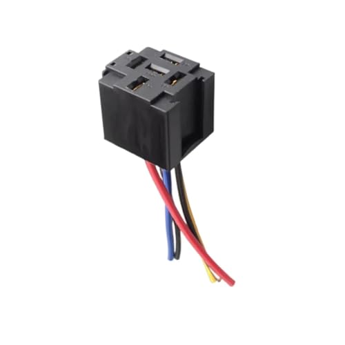 Conector de enchufe de relé automotriz de 5 pines con terminales de 6,3mm 4