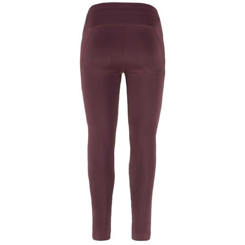 Fjallraven Abisko Tights Women's Hiking Pants, Port, Small2