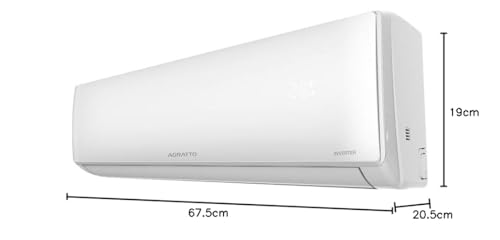 Ar condicionado Split Hi Wall Inverter Agratto Liv 9.000 BTU/h Quente e Frio LCST9QF – 220 Volts