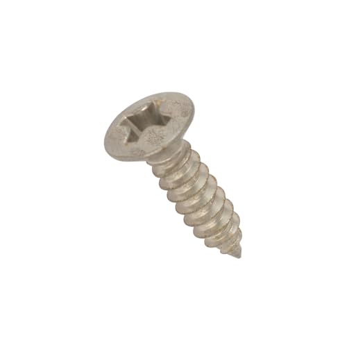 StewMac Pickguard Screws for Fender, Relic Nickel (25 Pack)