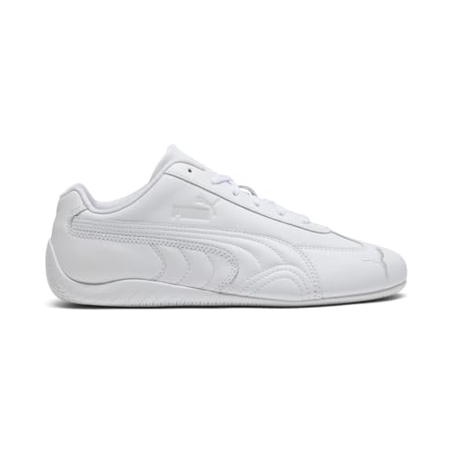 PUMA Womens Speedcat Leather Sneakers Shoes Casual - White - Size 7.5 M