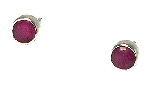 Pendientes de tuerca de plata de ley 925 Cover