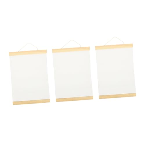 Homoyoyo 3 Stücke Hänge Leinwand auf Rolle