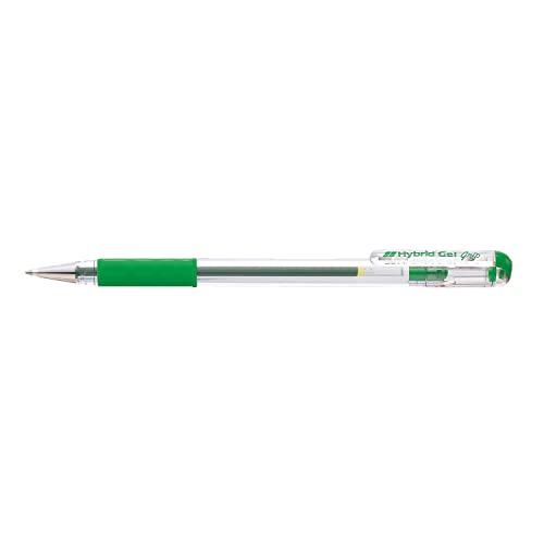 Bolígrafo Pentel Hybrid Gel Grip Verde 0.6 mm