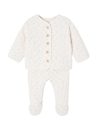 VERTBAUDET Ensemble bébé matelassé rose NAISSANCE(50CM)