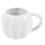 Genérico Taza de Calabaza para Halloween Diseño Ergonómico Taza Multifuncional para Leche y Agua para Fiestas y Regalos