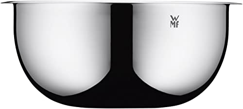 Foto von WMF Function Bowls Schüssel-Set, für die Küche 3-teilig (V 1, 25 l, 1,75 l, 4,25 l) Cromargan Edelstahl multifunktional als Rührschüssel Salatschüssel Servierschüssel, stapelbar