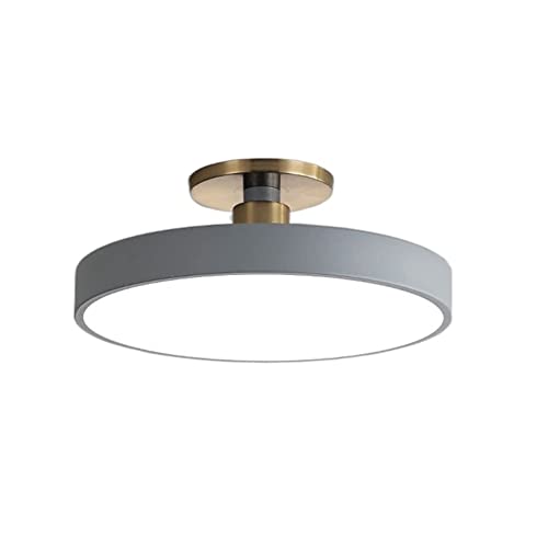 Plafón LED nórdico regulable para transformar la iluminación de tu dormitorio y piso moderno