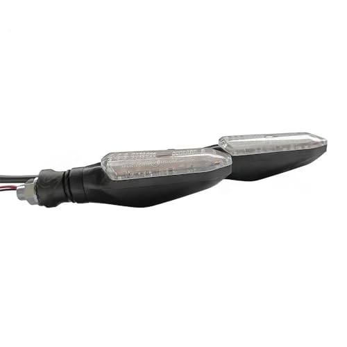 Clignotants LED moto ambre feu stop indicateur écoulement eau feux avant arrière
