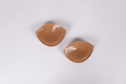 Double-Sided Sticky Demi Padded Bra Lift Inserts Washable Reusable Adhesive Small/Medium Nude4