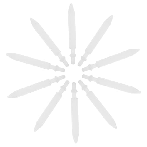 HOMSFOU 10pcs Fine Tip Paint Pen Replacement Nibs Refillable Markers Pen Tips for Artists Calligraphers Easy Install Portable