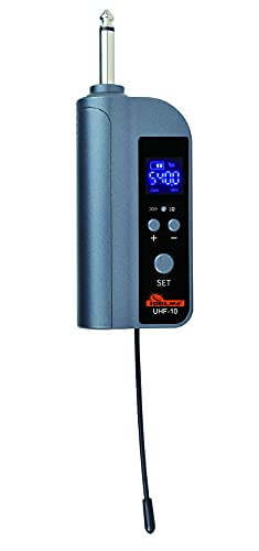 Dual Wireless Handheld Microphones Karaoke System with Rechargeable Receiver Plug and Play - Thumbnail 4