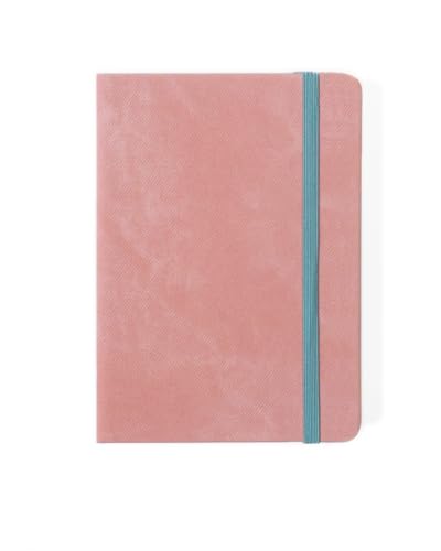 Image of A6 Professional Notebook, 160 Lined Pages, 100 GSM Thick Paper, Premium PU Leather Hardcover, Includes 2025 Annual Planning Card, Rose Tan