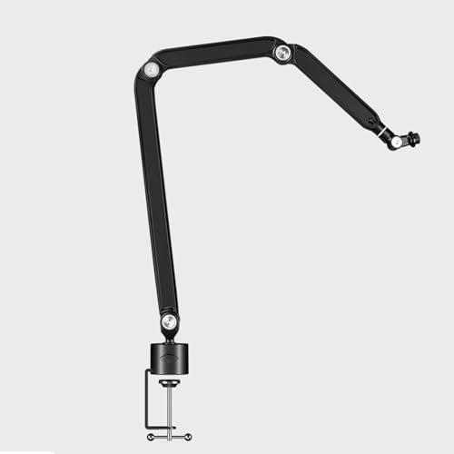 マイクスタンドアーム、調整可能なカンチレバースタンド360°デスクトップスタンド、丈夫なアルミニウム合金マイクアーム、ポッドキャスト、ビデオ、ゲーム、会議、放送、スタジオ、マイクスタンドブームに最適 (Size : C)