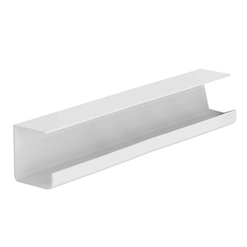 Bandeja organizadora de cables bajo escritorio, organizador eficiente para espacios ordenados, material PVC miniatura 1