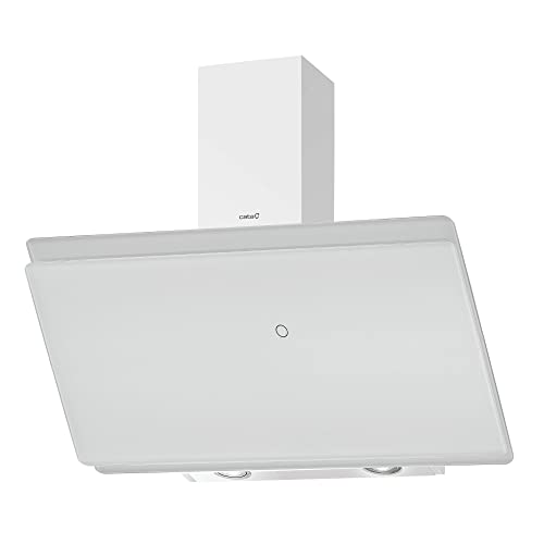 WANDA 900 XGWH - Campana de cocina - Tipo decorativo - Motor de 130W - Clase energética A+ - 9 niveles de extracción - Pantalla táctil - Acabado en acero inoxidable - Cata