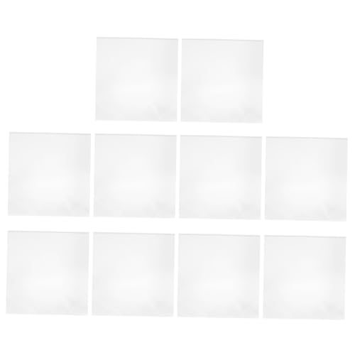 Garneck 10pcs Vinyl Records Albums Protective Sleeves Vinyl Covers for Record Storage