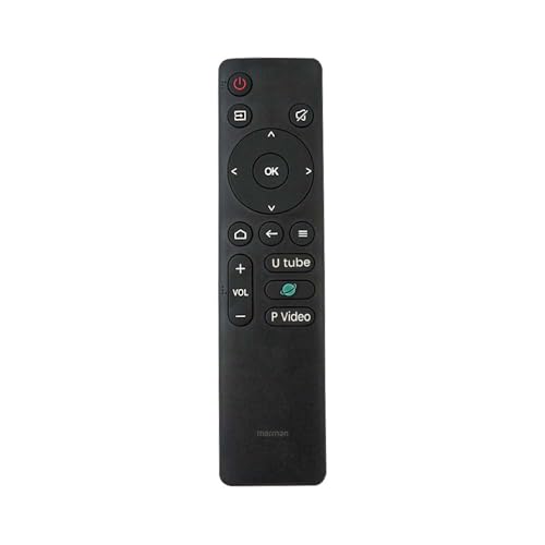 Image of marman Compatible with Akai Smart Tv Remote Control Original Suitable for LED Ultra HD Full HD TV Non Voice Command & No Bluetooth Connection - Match the Keys One By One with Existing Model