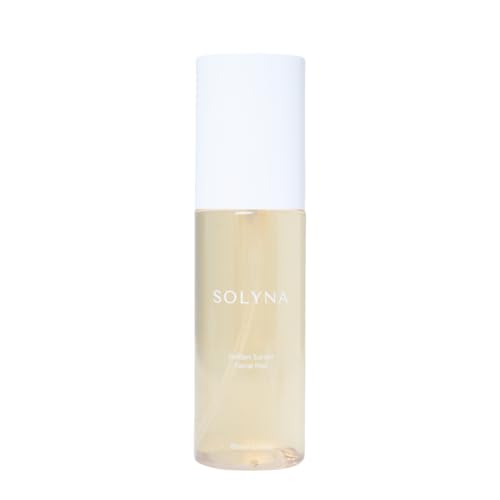 SOLYNA Golden Sunset Facial Mist 80ml – Korean After-Sun Hydrating Facial Mist with Aloe Vera