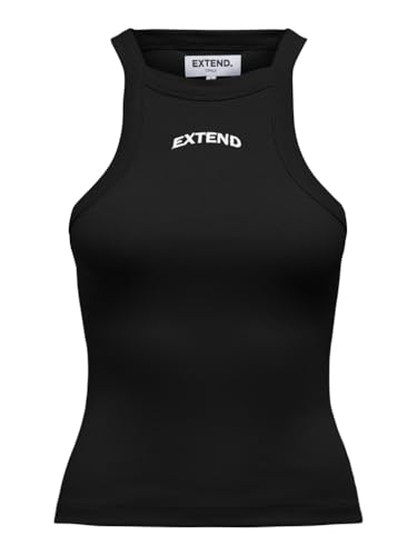 ONLY Onlval S/L Tank Top Box XT JRS, Negro, L