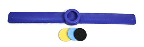 Destination Oils Kids Essential Oil Diffuser 3 Slap Bracelet Sport Set - Red, Blue, Green- Boys- Unscented #TOP2