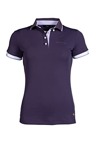 Camiseta de hípica para mujer HKM Lavender Bay estilo ecuestre diario