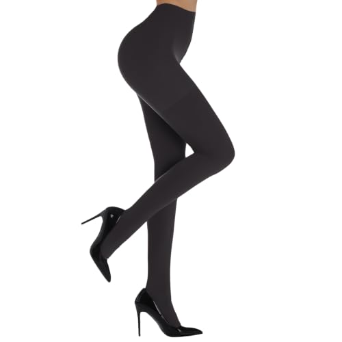 Image of YAGAXI Opaque Control Top Pantyhose for Women High Waist 70D Women's Tights