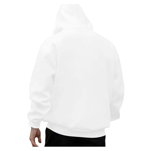 Haut à capuche pour homme avec imprimé roses et lettres décontracté