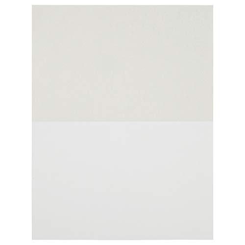 Jam Paper Shipping Labels - Half Page - 5 1/2 X 8 1/2 - White - 50/Pack #TOP3