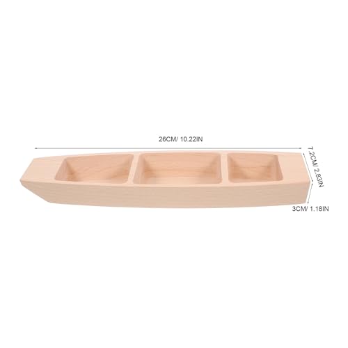 Barco de madera beige ideal para coleccionismo y regalo especial Gadpiparty 3