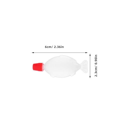 Miniatura 9 de Secfou Botellas De Salsa De Soja 50 Unidades, Pequeñas Y Medianas, Pe Transparente Para Condimentos Y Aceite, Ideales Para Cocina, Picnic Y Restaurante