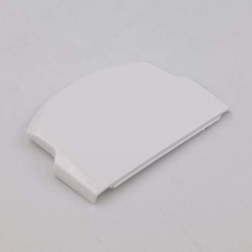 Image of Battery Back Cover Case Lid Door Replacement for PSP 2000 2001 3000 3001 Protective Battery Cover Color White