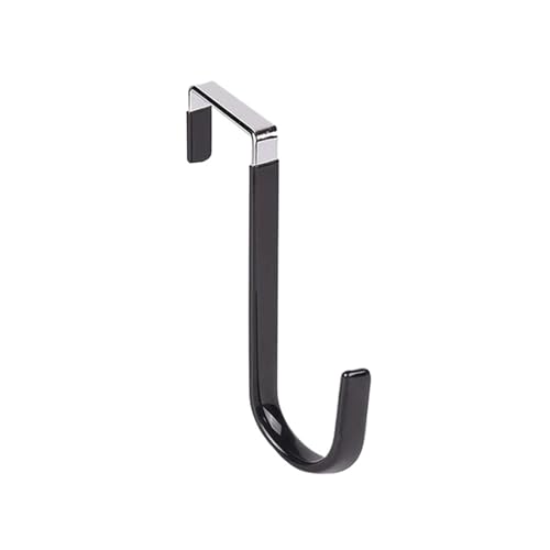 BARRINS Over The Door Hooks Stainless Steel Door Hanger Metal Hook Towel Rack Home Kitchen Wall Garland Holder Storage Rack Organizer Christmas Party Decor