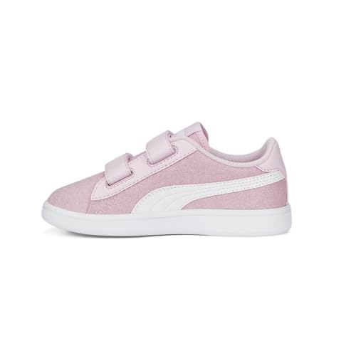 PUMA Kids Girls Smash V2 Glitz Glam V Slip On Sneakers Shoes Casual - Pink3