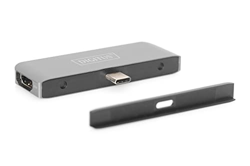 DIGITUS USB-C Docking Station multiporta - 4 Porte...