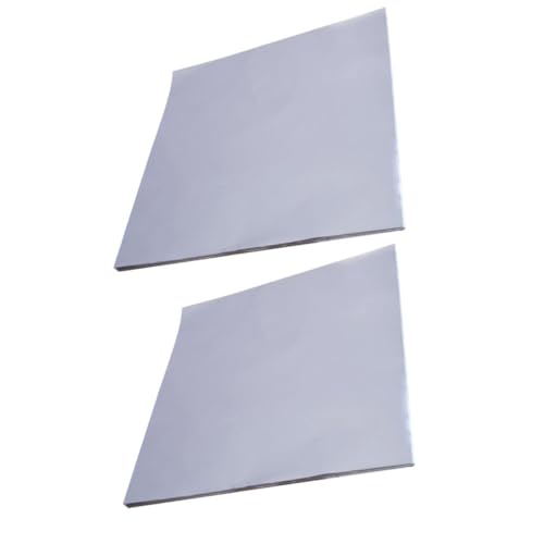 IMUSINICE 50pcs 30x20cm Aluminum Foil Sheets for Baking and Grilling, Multi-function Household Tin Foil Wrap, Non-toxic Disposable Food Wrap for Cooking, Toasting, and Food Storage