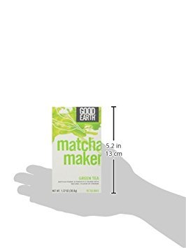 Good Earth 216930 Super Green Tea Matcha Maker Green Tea - 18 Ct Box — view 2