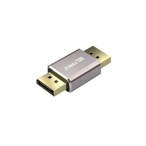 ���{�̒������ MSL FORCE DisplayPort �ϊ��A�_�v�^ 8K60Hz 4K 2K 1080p DP MDP �X�g���[�g L�� 90° 40Gbps �����o�� dp07 2�Z�b�g C�^�C�v